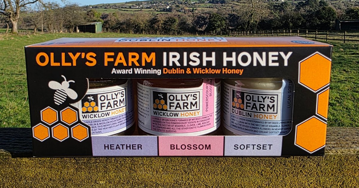 Award-Winning Raw Irish Honey | Olly's Farm Dublin